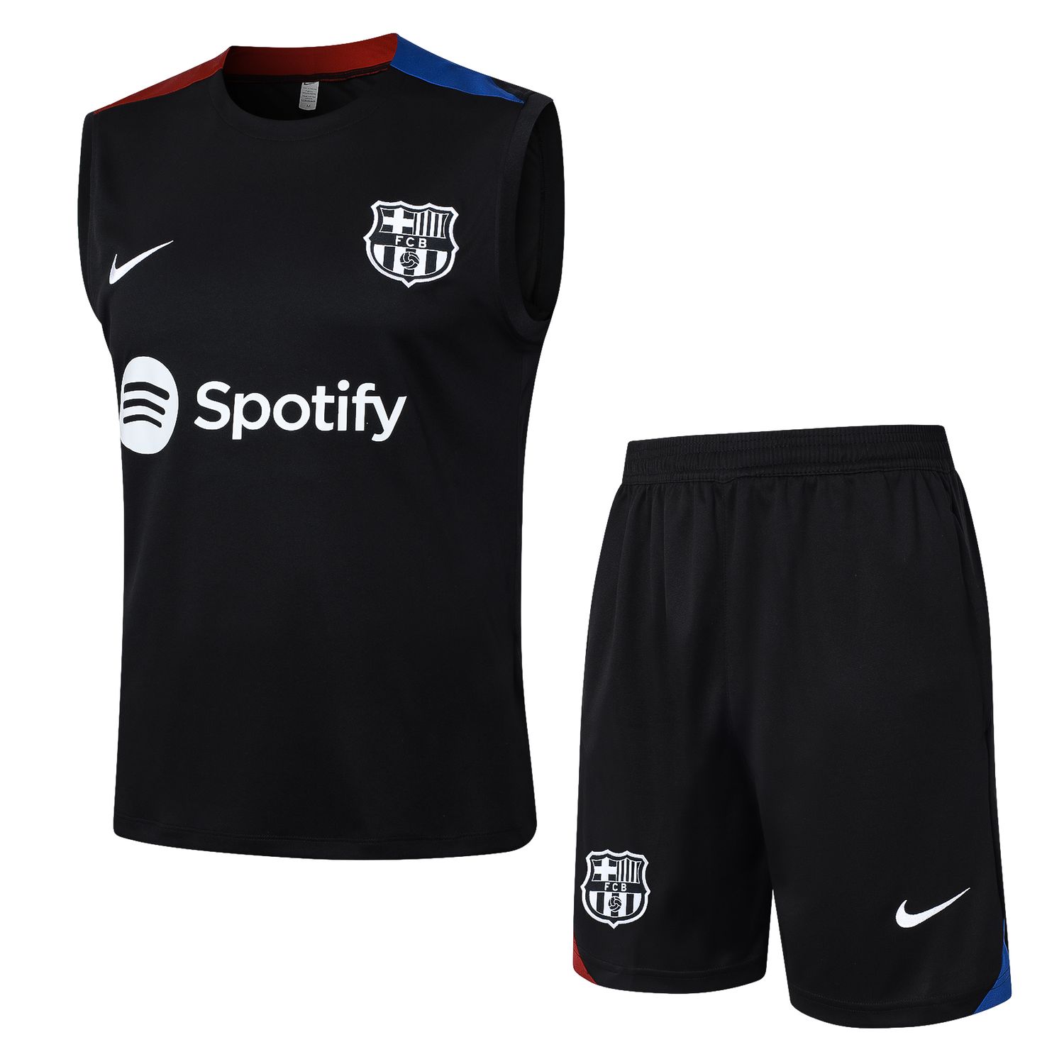 Kit Treino Regata Barcelona  2024/25 Camisa+Calção