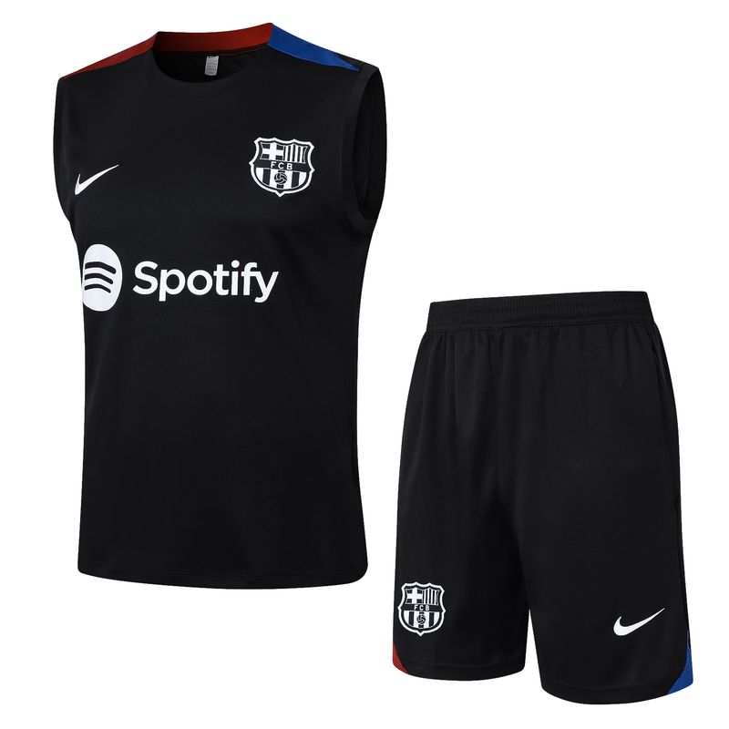Kit Treino Regata Barcelona  2024/25 Camisa+Calção