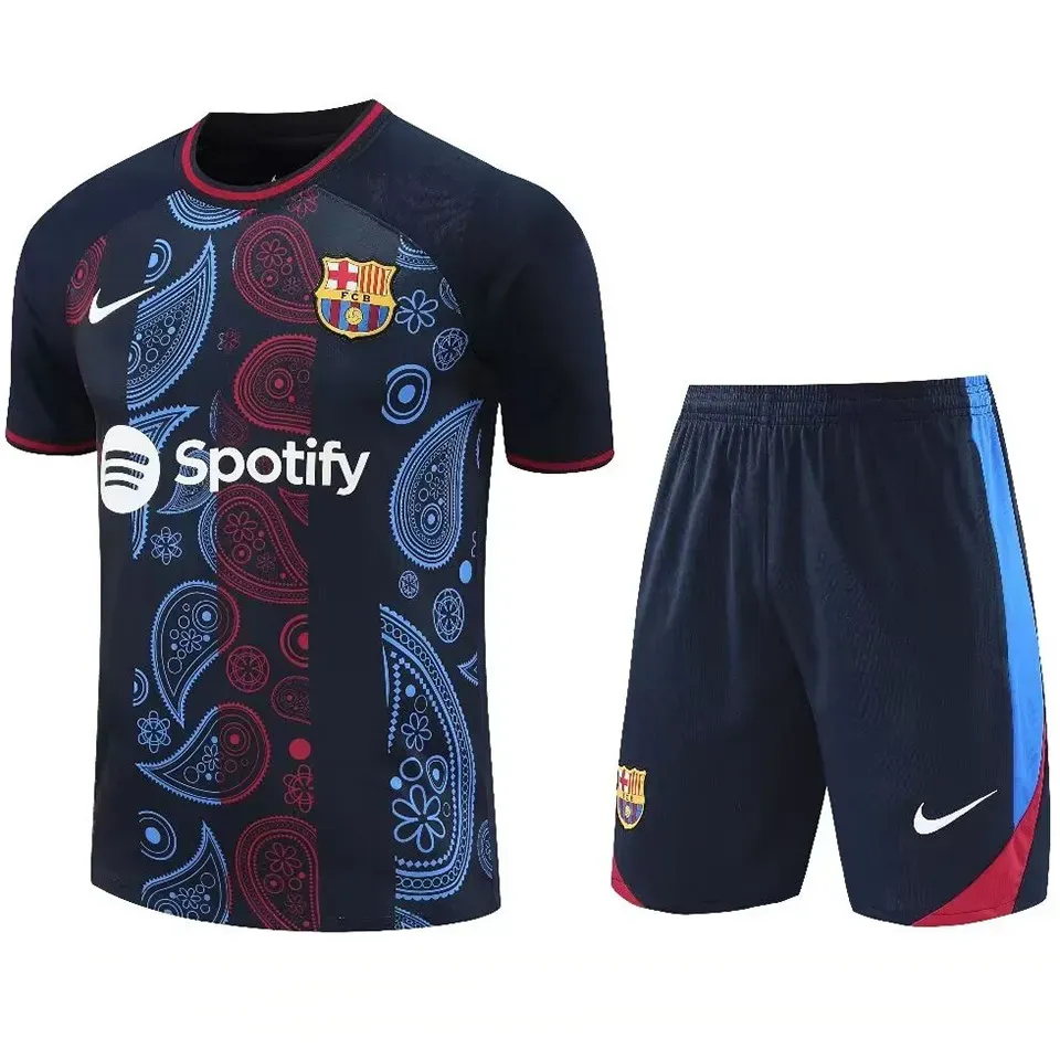 Kit Treino Regata Barcelona  2024/25 Camisa+Calção