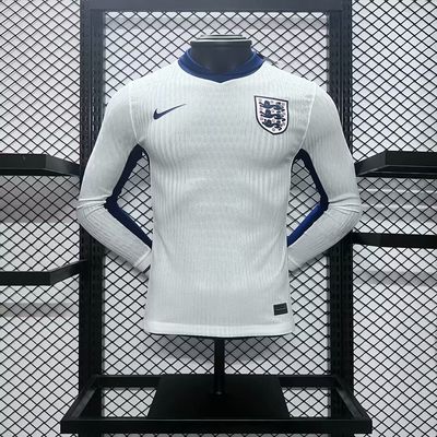 Camisa Seleção Inglaterra 2024/25 Home Manga Longa Jogador