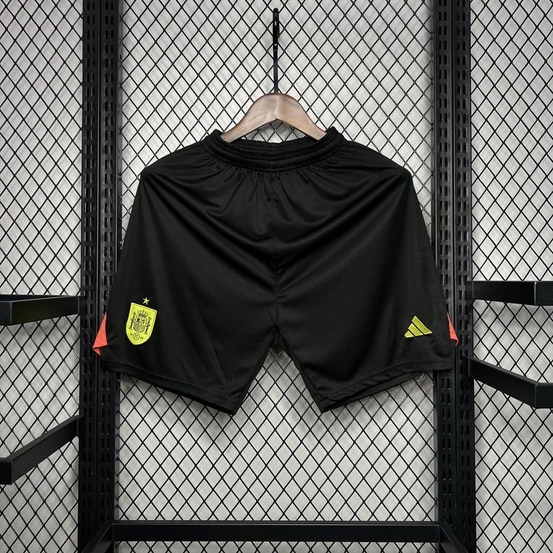 Calção Espanha Adidas  Goleiro 2024/2025 Eurocopa