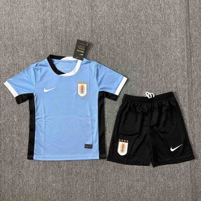 Kit Camisa  Infantil Uruguai 2024/2025 + Short