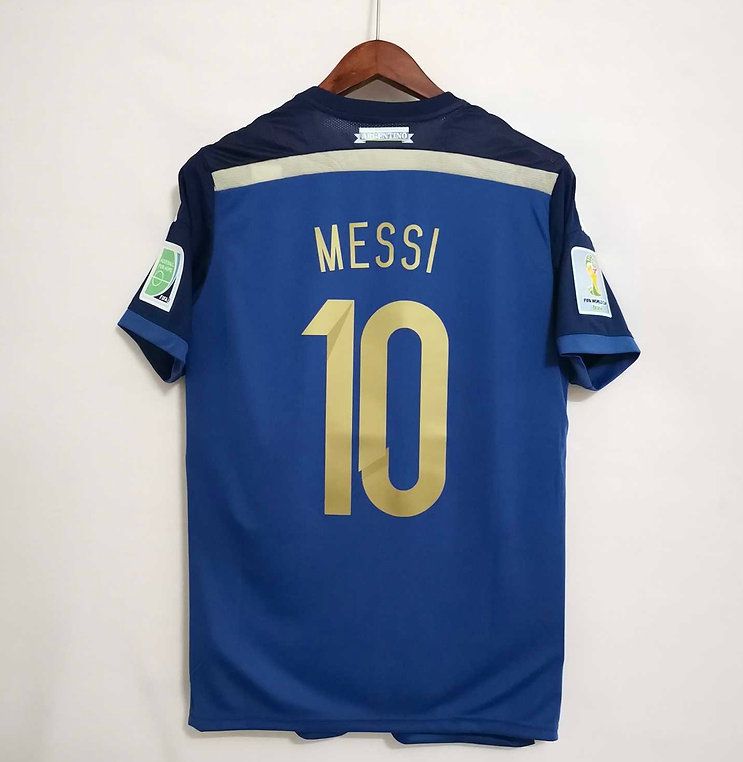 Camisa Seleção Argentina away Copa 2014 Messi