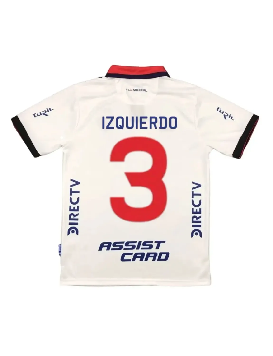 Camisa Juan Ezquierdo #3 Nacional do Uruguai Branca 2024