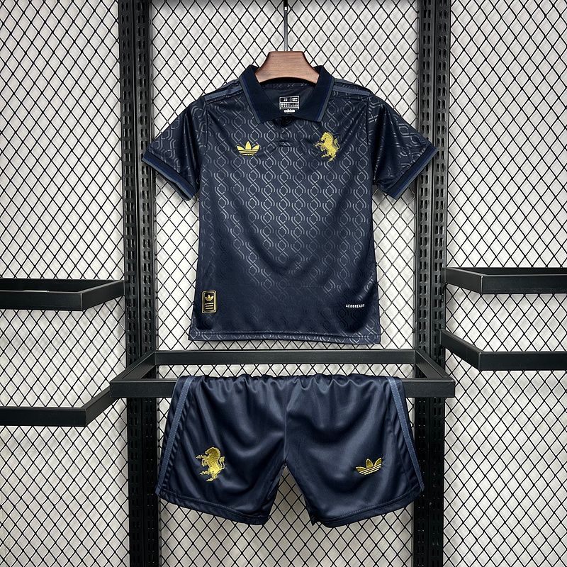 Kit Infantil Juventus III 2024/2025 Camisa + Short