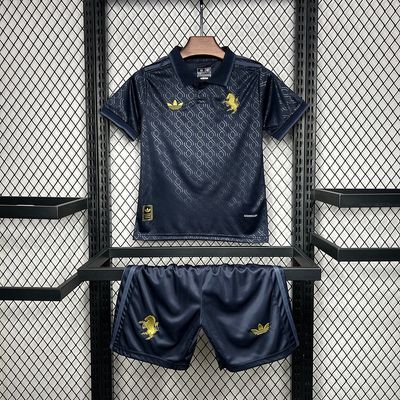 Kit Infantil Juventus III 2024/2025 Camisa + Short