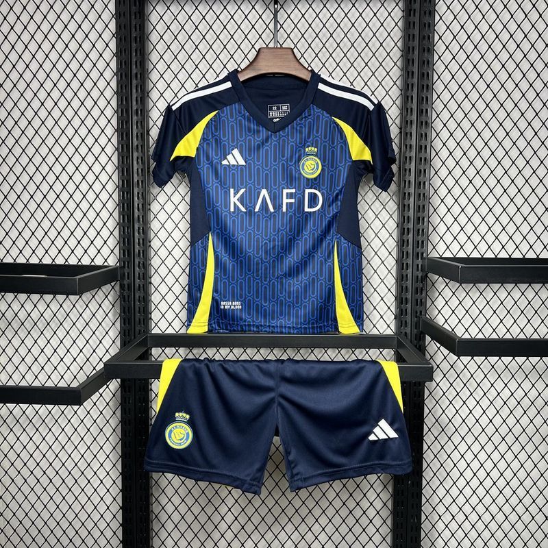 Kit Infantil Al-Nassr 2024/2025 Camisa + Short