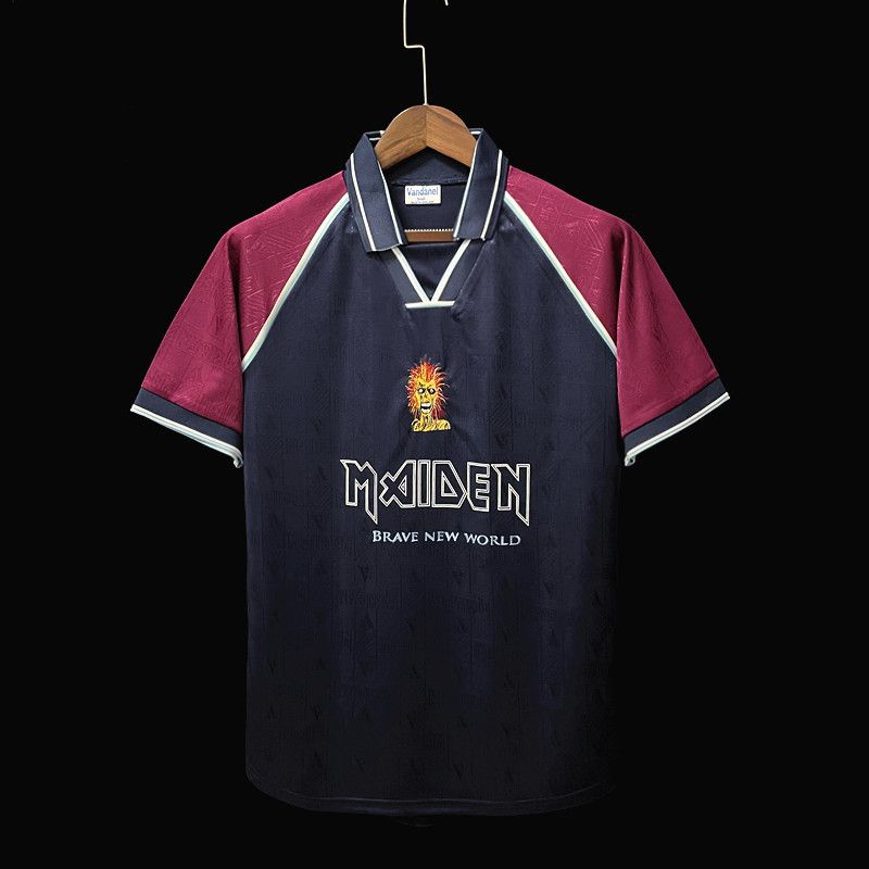 Camisa West Ham Retro 1999  versão Iron Maiden #7