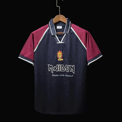 Camisa West Ham Retro 1999  versão Iron Maiden #7