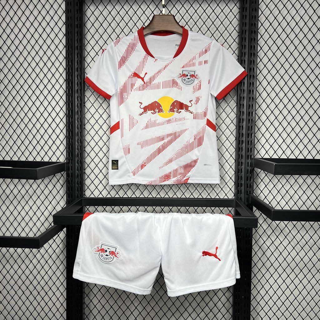 Kit Infantil RB Leipzig 2024/2025 Camisa + Short