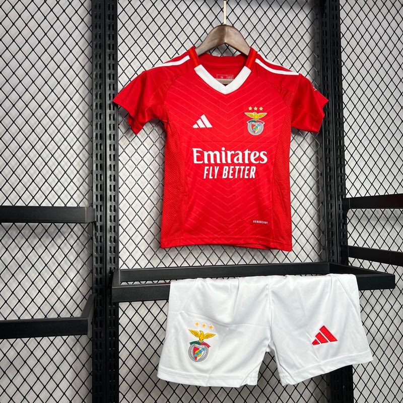 Kit Infantil Benfica 2024/2025 Camisa + Short