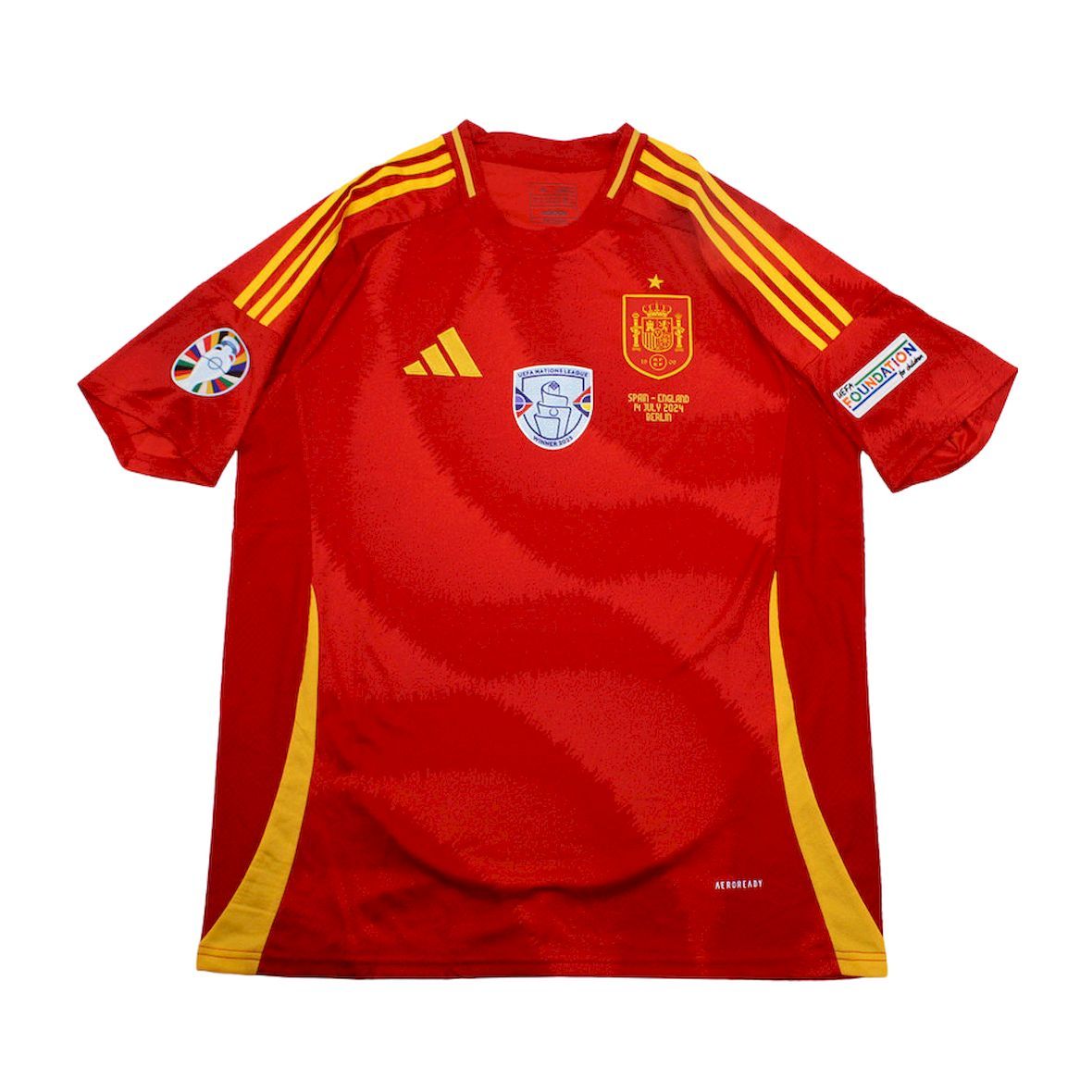 Camisa Espanha Home 2024/2024 Adidas Campeão Eurocopa