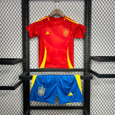 Kit Camisa  Infantil Espanha Home 2024/2025 + Short