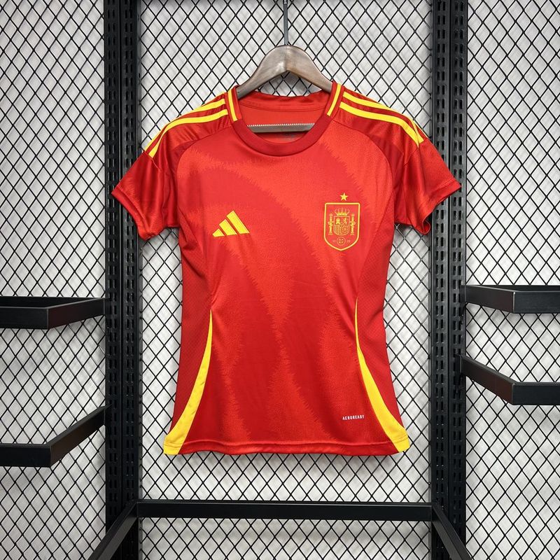 Camisa Seleção Espanha Home 24/25  Feminina
