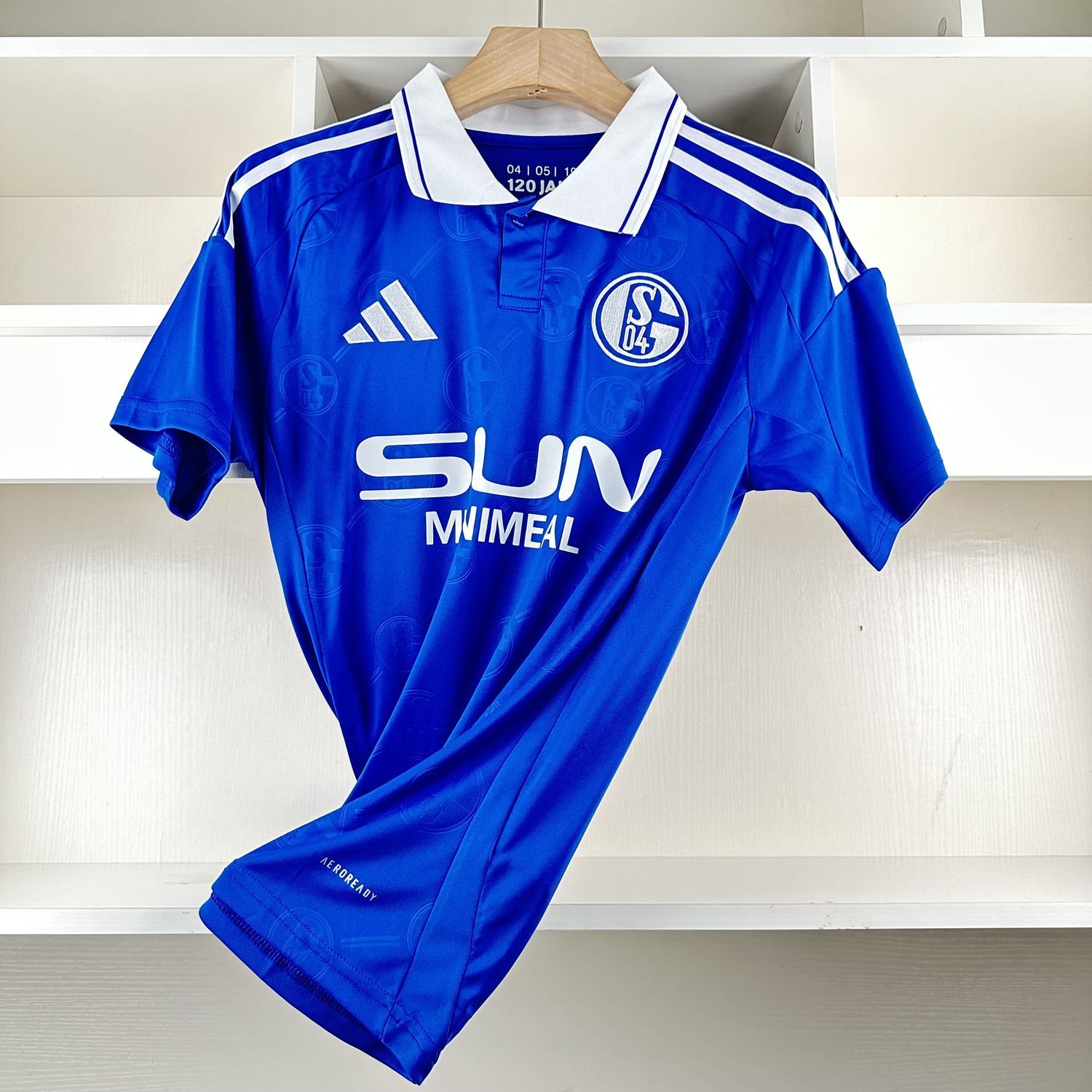 Camisa Schalke 04  Torcedor 2024/2025 Masculina - Azul