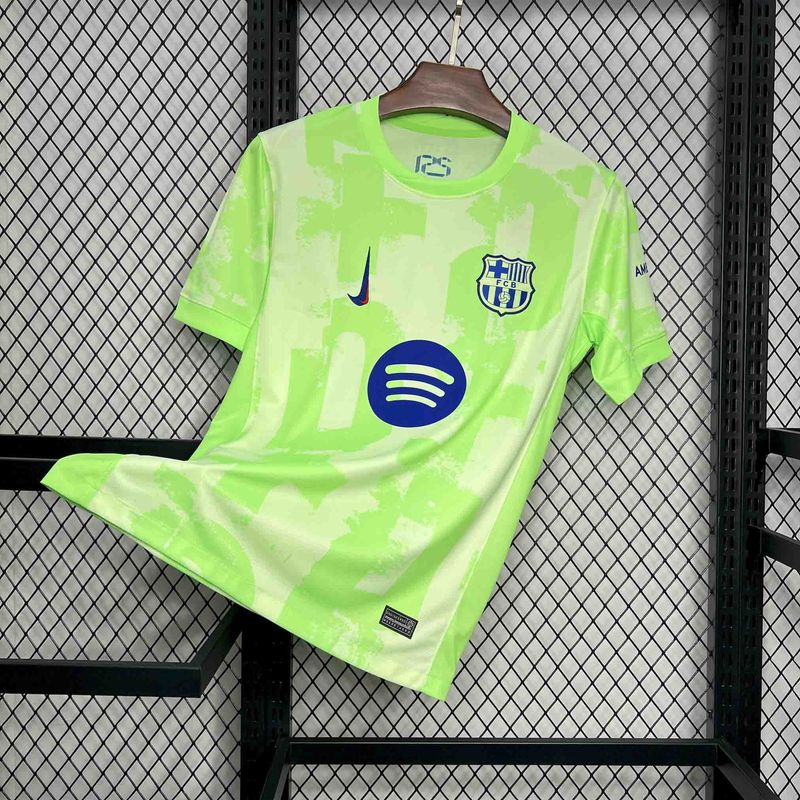 Camisa  Barcelona 2024/2025 Torcedor Uniforme 3