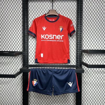 kit Camisa Infantil  Osasuna 2024/2025 Home