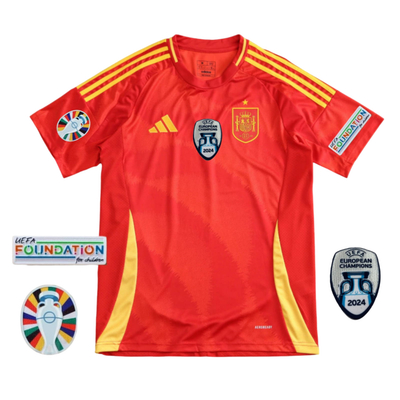 Camisa Espanha Home 2024/2024 Adidas Patch