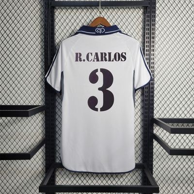 Camisa  Retrô Real Madrid 2000-2001 - R. CARLOS