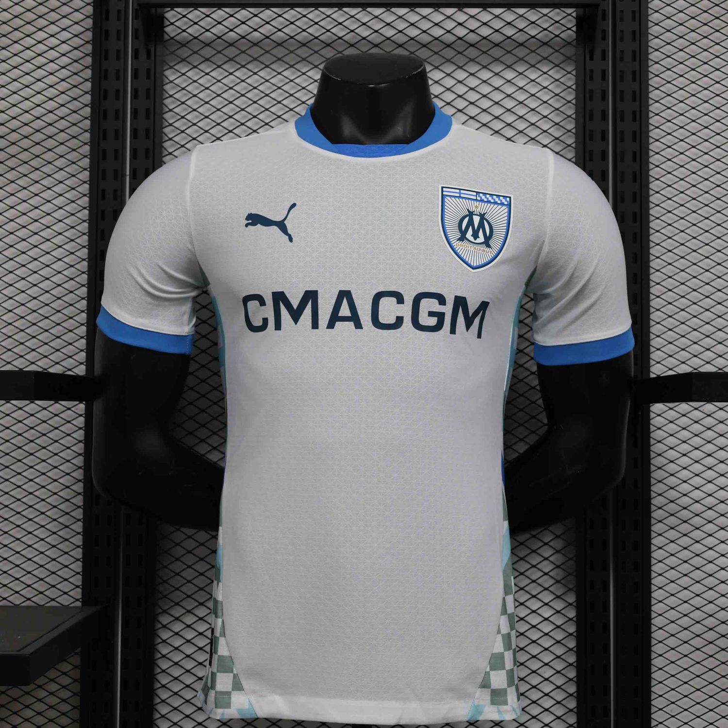 Camisa Home Olympique de Marseille 2024/25 Jogador