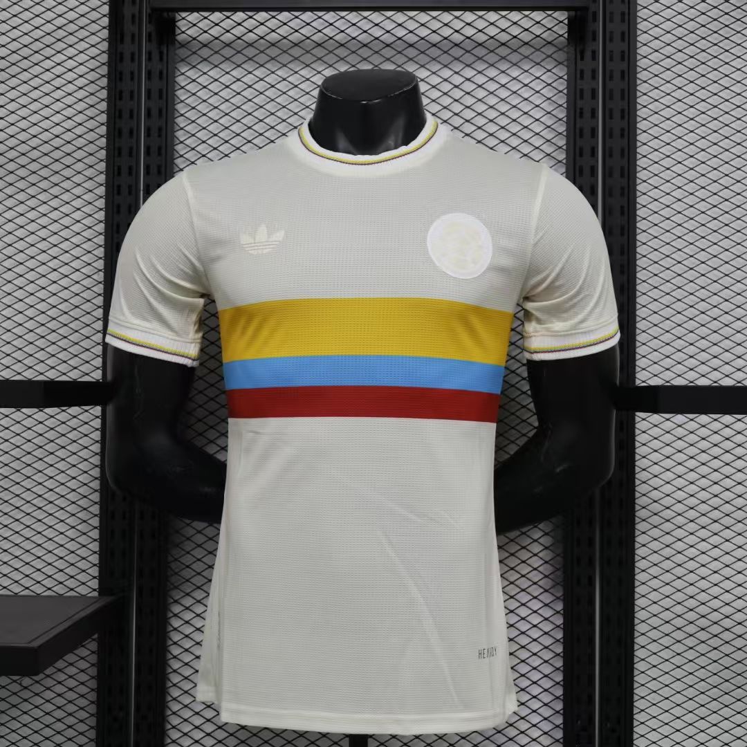 Camisa Seleção Colômbia centenária Edição Especial 2024/25  Versão Jogador