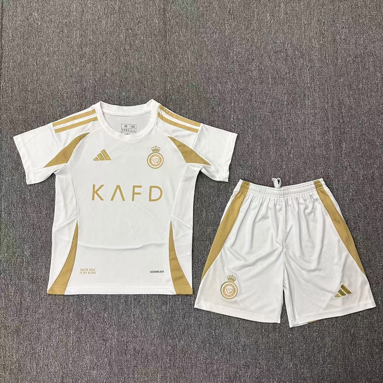 Kit Infantil Al-Nassr  2024/2025 Camisa + Short