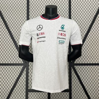 Camisa Mercedes Amg F1 2024 Hamilton Branca