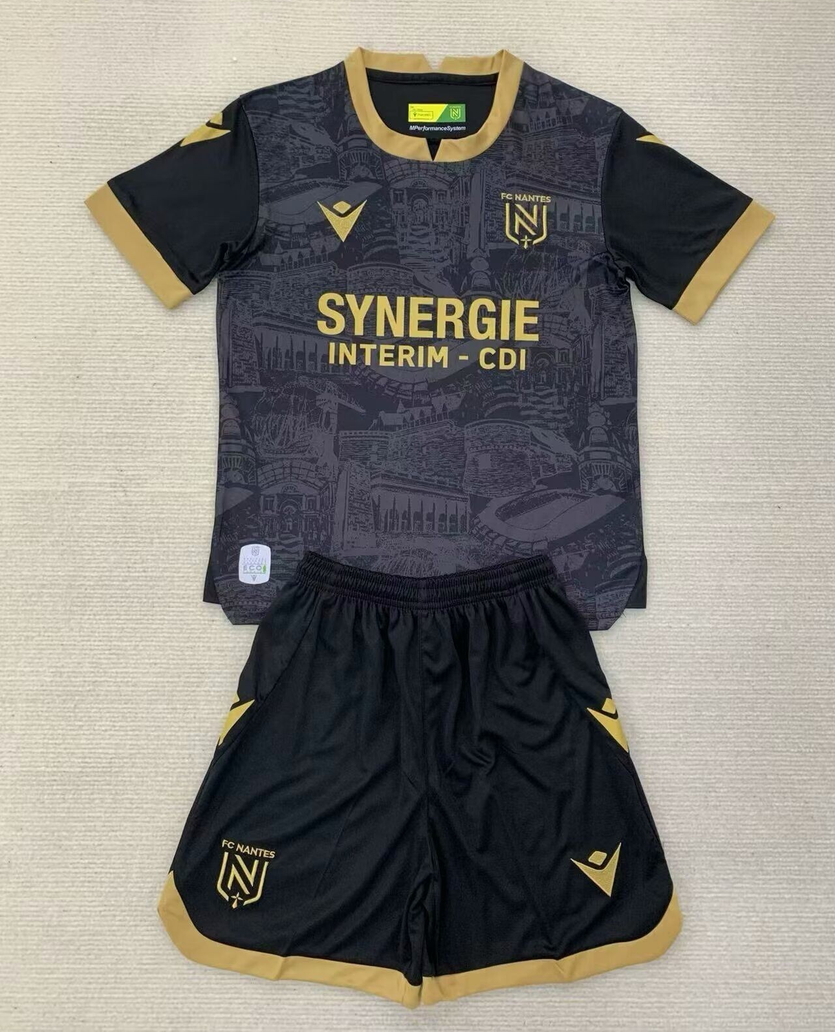 Kit Infantil FC Nantes  2024/2025 Camisa + Short