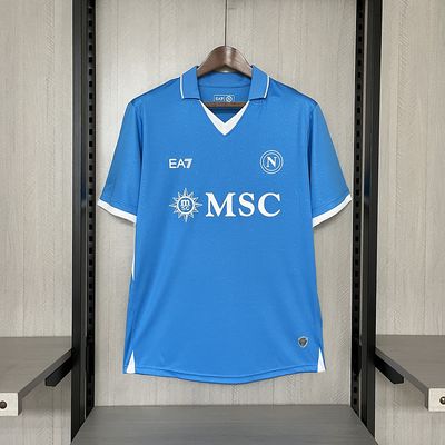 Camisa Napoli EA7 Home 2024/2025 Azul