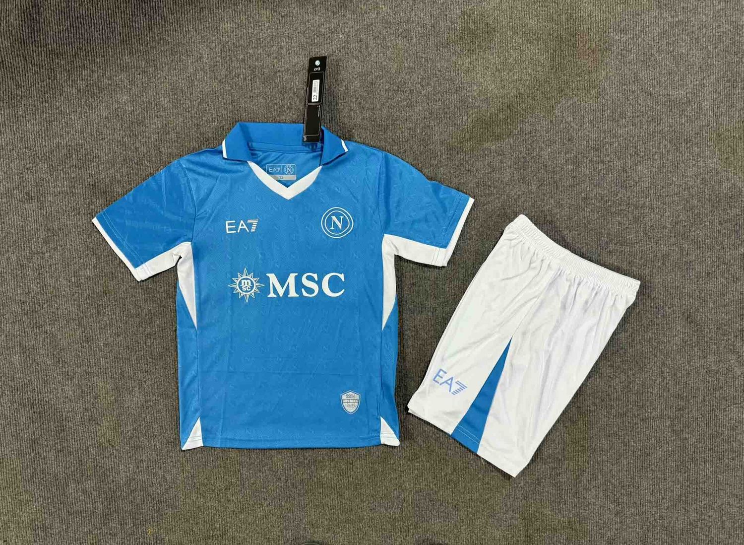 kit Camisa Infantil Napoli 2024/2025