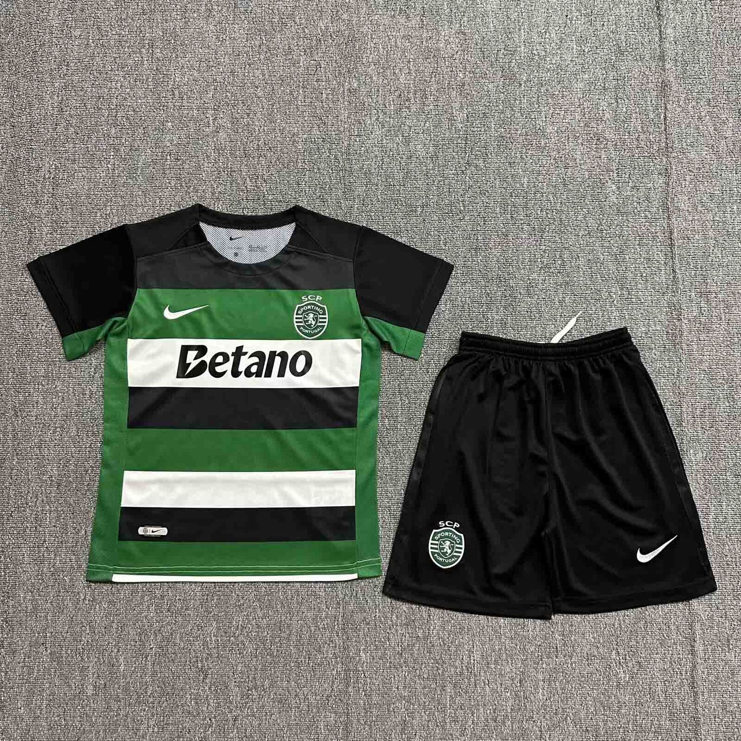 kit Camisa Sporting Lisboa Home 2024/2025 Infantil