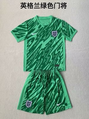 kit Camisa Inglaterra 2024/2025 Goleiro Infantil
