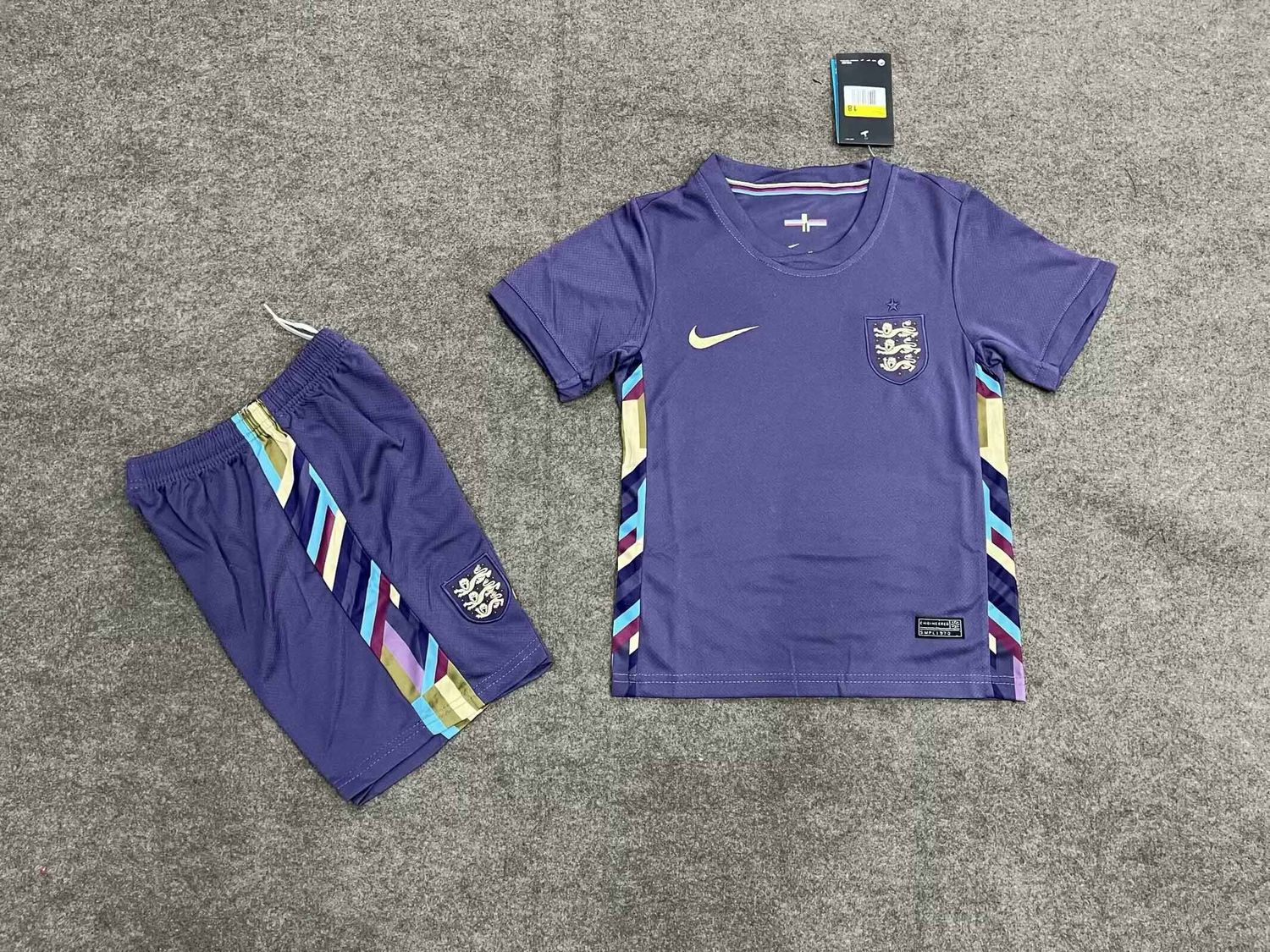 kit Camisa Inglaterra 2024/2025  Infantil