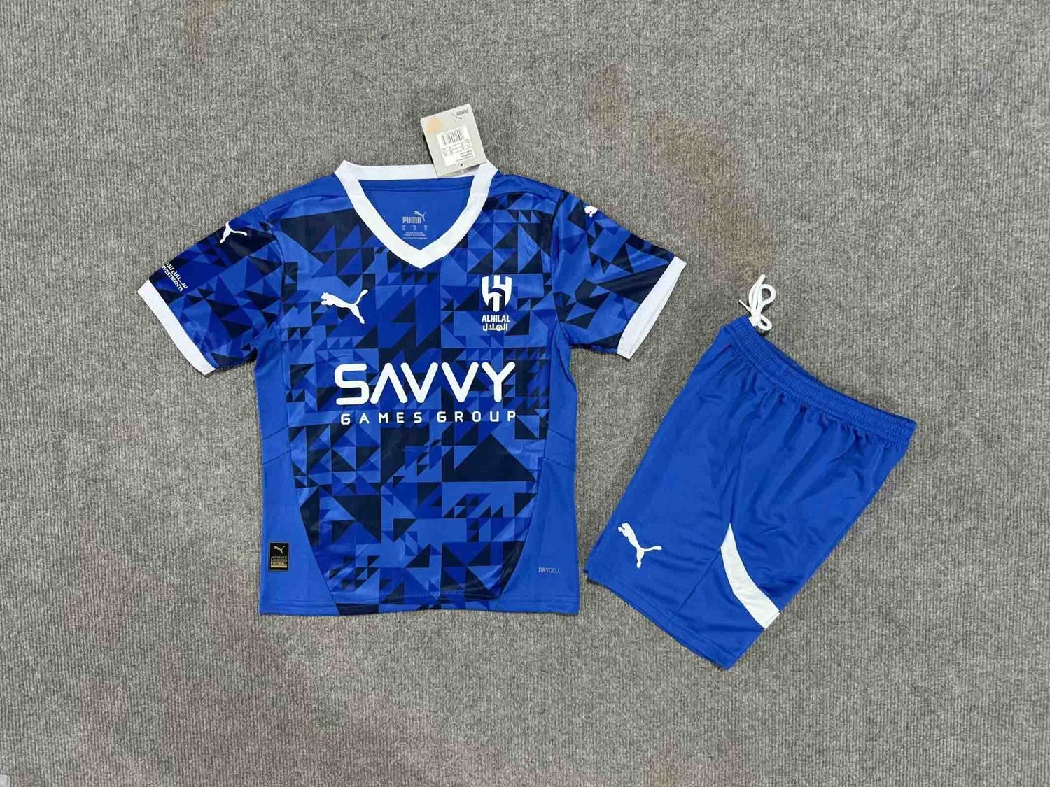 Kit Camisa Infantil Al-Hilal Home 2024/2025 + Short