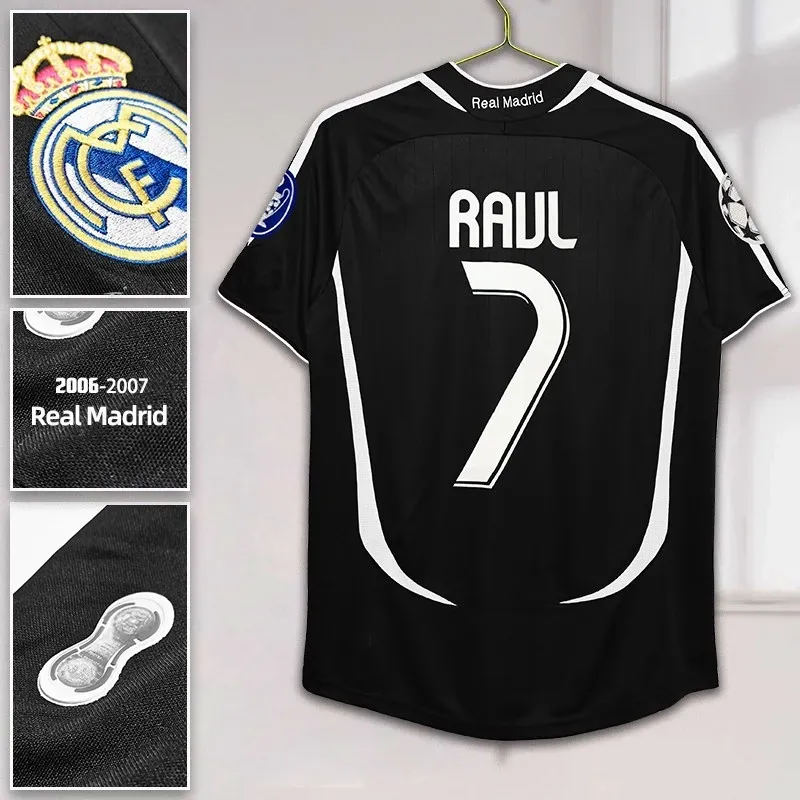 Camisa  Retrô Real Madrid 2006-2007 Raúl