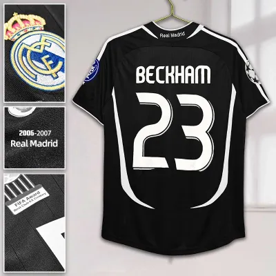 Camisa  Retrô Real Madrid 2006-2007 Beckham