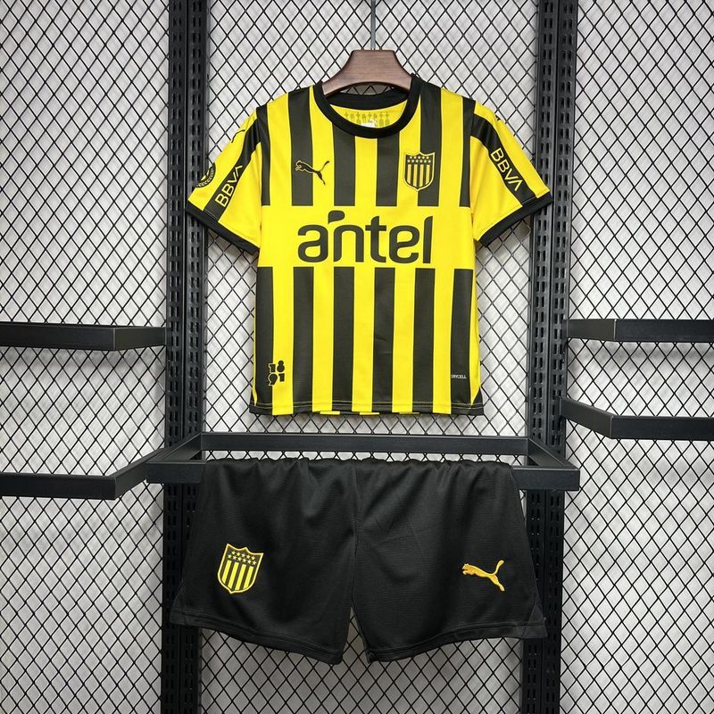 kit Camisa Infantil Peñarol 2024/2025