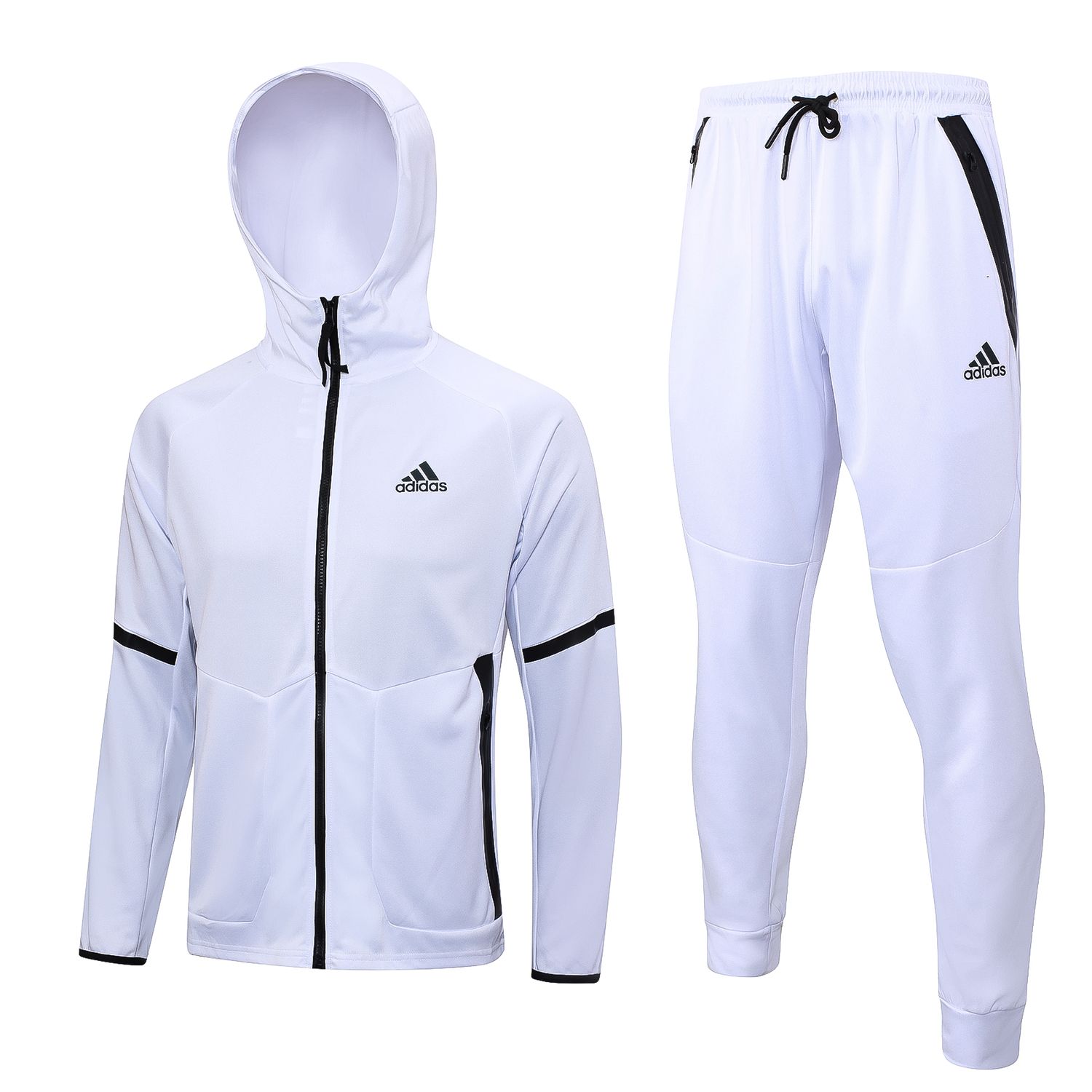 Kit Agasalho Adidas Branco