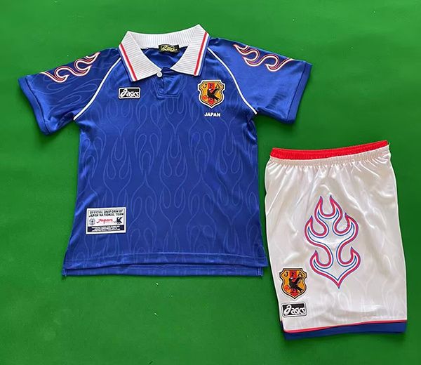 kit Camisa Kids Japão 1998  Retro