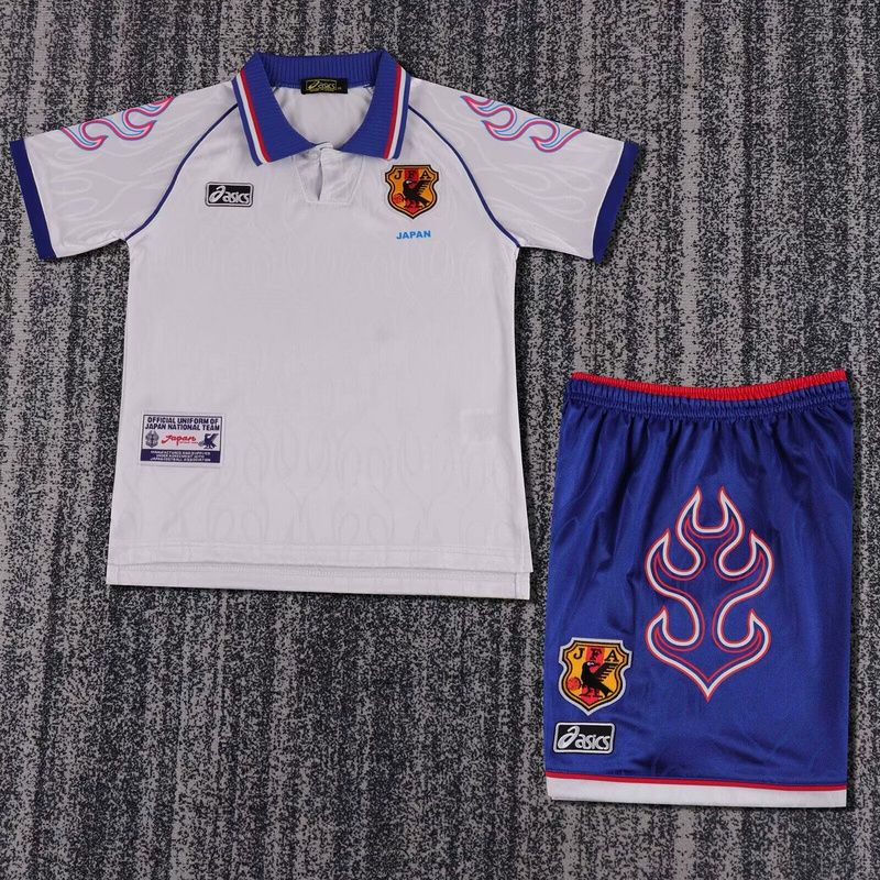 kit Camisa Kids Japão  1998  Retro