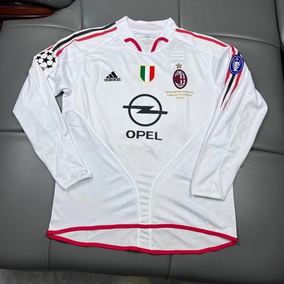 Camisa Milan 2004-2005  Manga Longa
