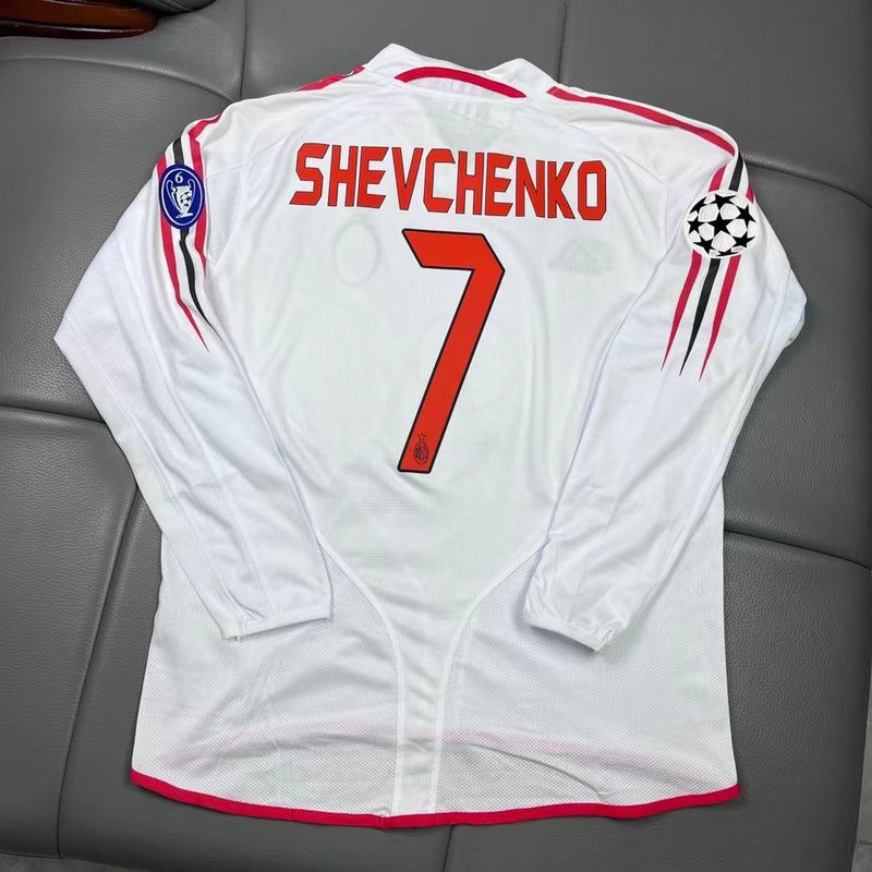 Camisa Milan 2004/05 Manga Longa Shevchenko