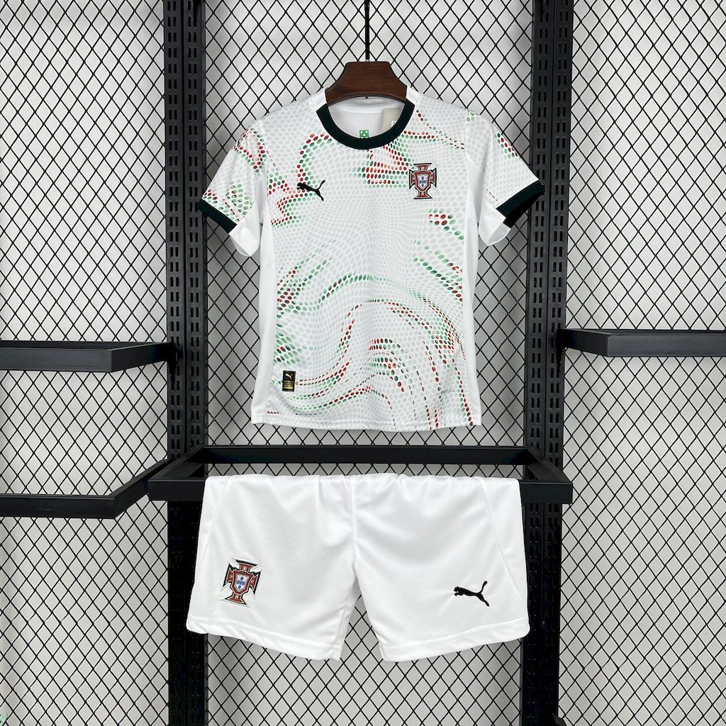 kit Camisa Seleção Portugal Away 2025-2026 Infantil