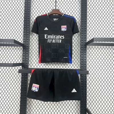 Kit Camisa Infantil Olympique Lyon 2024-2025 Away
