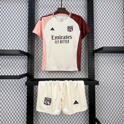 Kit Camisa Infantil  Olympique Lyon 2024-2025