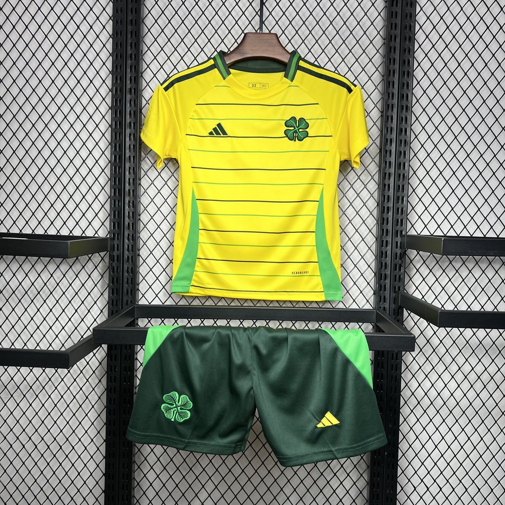 kit Camisa Infantil Celtic 2024/2025 Home