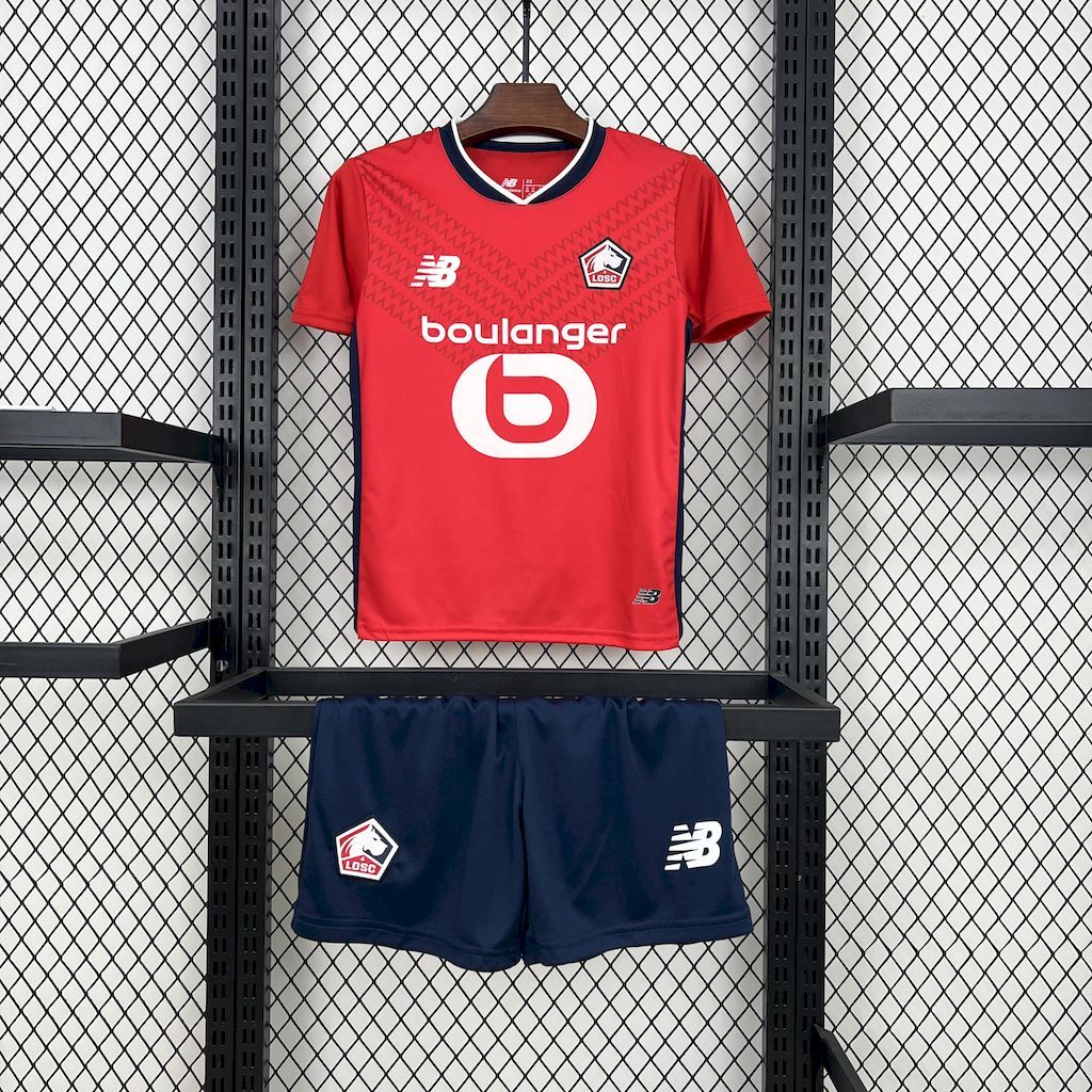 kit Camisa Infantil LOSC Lille 2024/25 Home