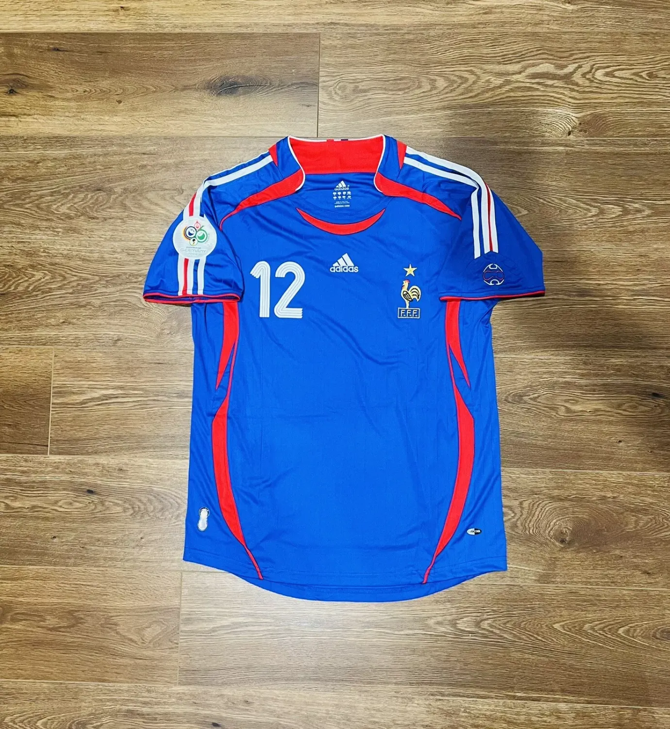 Camisa Seleção França 2006- Retrô Henry 12