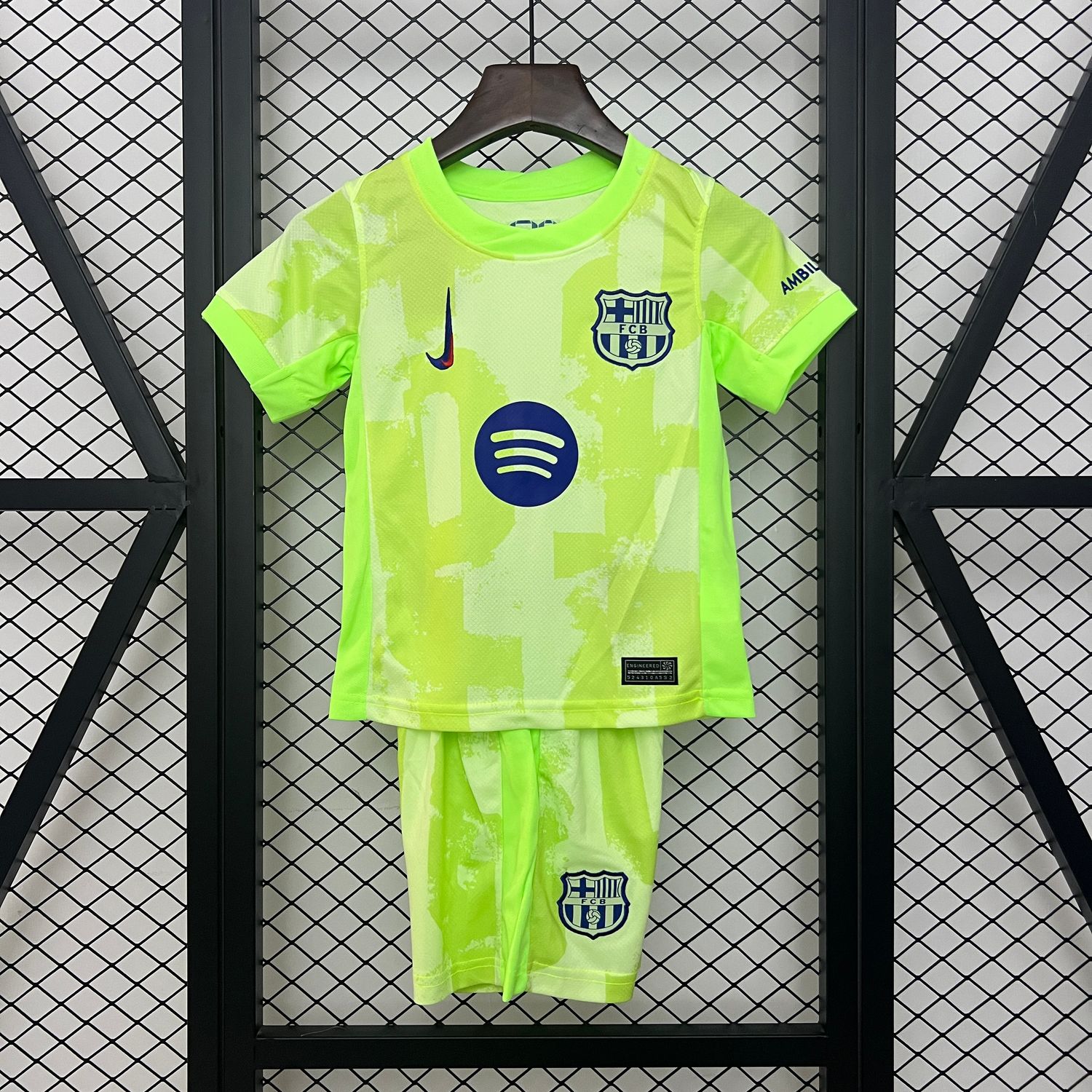 kit Camisa Infantil  Barcelona 2024/2025