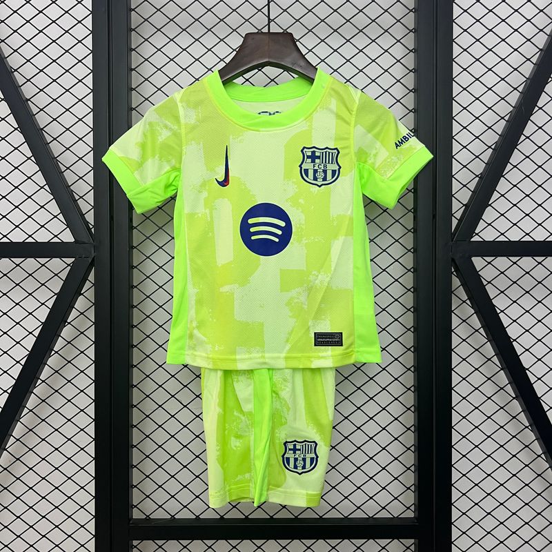 kit Camisa Infantil  Barcelona 2024/2025